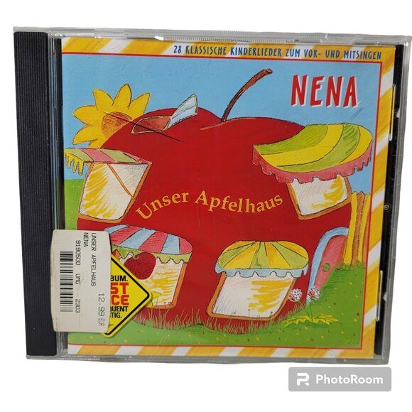 German Language Kids CD Kindergarten Songs NENA Unser Apfelhaus Foreign Language - Picture 1 of 9
